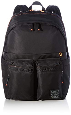 Mandarina Duck Warrior, Mochila para Mujer, Negro, Talla única