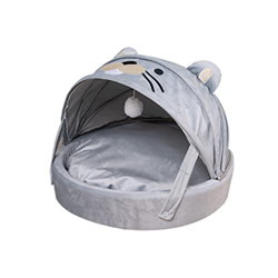 zlw-shop Camas Casa de Gato Cama Linda Gato Cama Arco Iris Tienda de Mascotas Perro Dormir Almohadilla de Dormir cálido Dormir Gato Nido Gato casa Cam en oferta