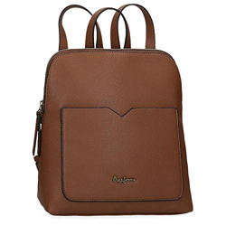 Pepe Jeans India, Mochila Casual Mujeres, Marrón, 21x29x10 cms características
