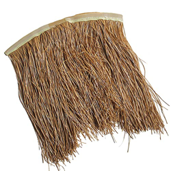 Hawai Rollo De Corredor De Paja De Azulejo - Libre De Mantenimiento Usarse como Techo De Jardín Tiki Bar Sombrilla Tejado Exótico(Size:20M,Color:Palma características