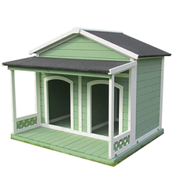 Casetas De Madera Para Perros Pequeños, Caseta De Refugio Para Cachorros A Prueba De Intemperie Al Aire Libre, Con Entrada Abierta Y Piso Extraíble, N características