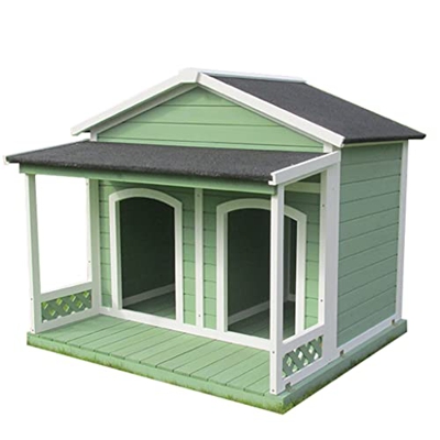 Casetas De Madera Para Perros Pequeños, Caseta De Refugio Para Cachorros A Prueba De Intemperie Al Aire Libre, Con Entrada Abierta Y Piso Extraíble, N