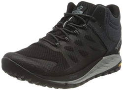 Merrell Antora 2 Mid GTX, Zapatillas para Caminar Mujer, Negro (Black), 38.5 EU en oferta