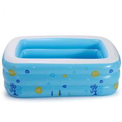 KMDB Bañera Inflable Plegable Inflable Gruesa bañera Caliente niños Adultos baño en casa bebé natación Engrosamiento bañera multifunción precio