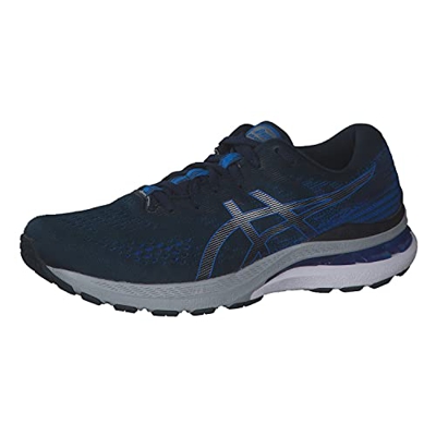 Asics Gel-Kayano 28, Running Shoe Hombre, French Blue/Electric Blue, 42 EU