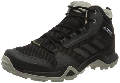 adidas Terrex Ax3 Mid GTX W, Zapatillas Deportivas Mujer, Core Black DGH Solid Grey Purple Tint, 37 1/3 EU