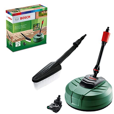 Bosch Home and Garden F016800611 Hidrolimpiadora de Alta presión Kit de Limpieza para la casa y el Coche (con Limpiador de terrazas, con Cepillo de La