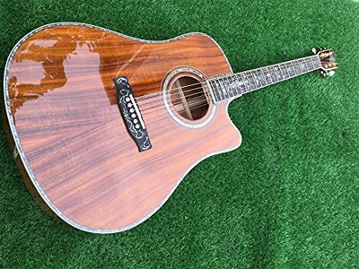 AMINIY 41 Pulgadas De Guitarra Acústica Guitarra Eléctrica Acústica Hecha A Mano De 6 Cuerdas Guitarra Acústica Guitarra (Color : Guitar Only, Size : 