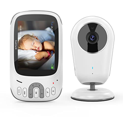 TakTark Vigilabebes con Camara Inalámbrico Camara Vigilancia Bebe Inteligente Monitor Bebé con LCD 3.2'' y Cámara Visión Nocturna, Comunicación Bidire características