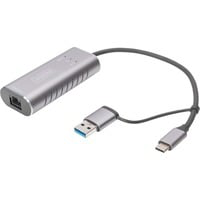 Adaptador Gigabit Ethernet USB Type-C™ 2.5G, USB-C™ + USB A (USB3.1/3.0) precio