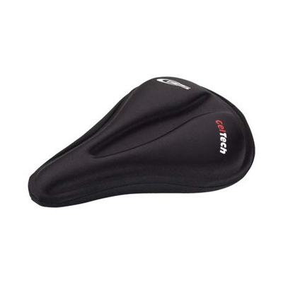  Manufacturas Ges Unisex Gel-Tech Estrecho anatómica para sillín de Bicicleta, Color Negro, Talla única