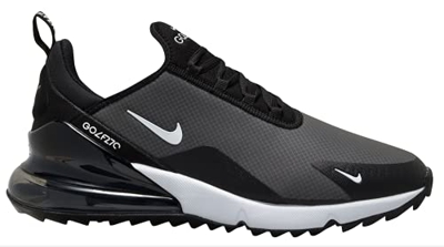 Nike Air MAX 270G, Zapatos de Golf Hombre, Negro/Blanco, 42.5 EU