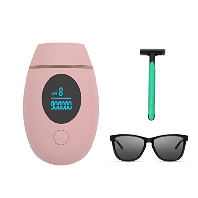 XSBBY IPL Depiladora de Luz Pulsada 999.999 Flashes, para Cuerpo y Cara Dispositivo Láser Profesional sin Dolor para el Hogar para Cuerpo y Cara, para