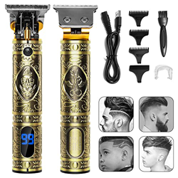 Maquina Cortar Pelo Profesional, Maquina de Afeitar Cortapelos hombre Cortadora de Pelo Inalámbrico Recortadora de Barba para Hombres, Carga USB, Pant precio
