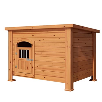 Casa Para Perros Al Aire Libre, Casa Para Perros Con Aislamiento De Madera, Perrera Para Cachorros Resistente A La Intemperie, Casa Para Perros Ideal 