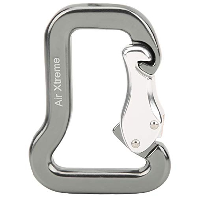 Gaeirt Mosquetones de Llavero, Mosquetones de Aleación de Aluminio Prácticos a Largo Plazo Prácticos Simples para Resistir la Fuerza de Tracción de 18