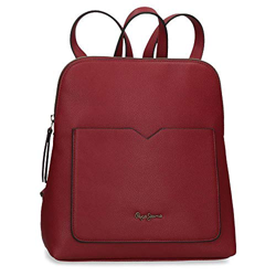 Pepe Jeans India, Mochila Casual Mujeres, Burdeos, 21x29x10 cms precio