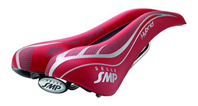 Selle SMP Hybrid Sillín, Unisex, Rojo, Medium