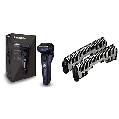 Panasonic ES-LV67-A803 - Afeitadora premium + Panasonic WES9170Y1361 - Hoja exterior para afeitadoras