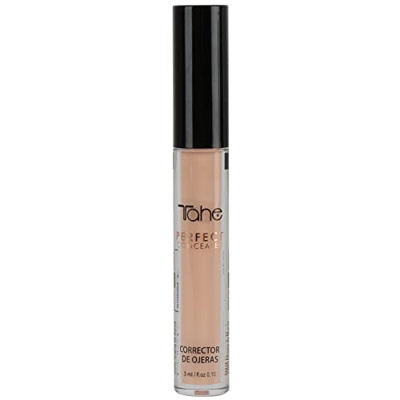 Tahe Concealer Perfect Corrector de Ojeras Fluido Ultra-Nutriente, con Ácido Hialurónico, 3 ml (Medium)