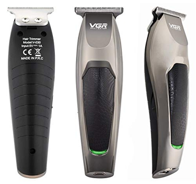 Cortapelos Profesional USB Recargable Hombre Cortadora de Cabello Inalámbrica Cuchilla de Acero Inoxidable con 5 Peines