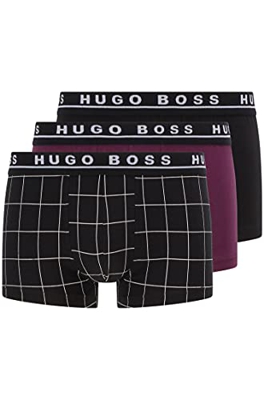 Hugo Boss Trunk 3p One Design Baador para Hombre, Open Miscellaneous966, M