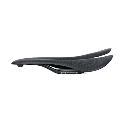ELITA ONE Sillín Super Ligero de Fibra de Carbono Ciclismo Sillíns,Bicicleta de Carretera/Bicicleta de montaña Carbono Sillíns(KK Negro)