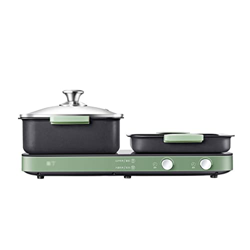 LZL Olla Caliente Hogar multifunción Barbacoa Hot-Pot All-in-One Pot Pot de 7 velocidades Ajuste de Parrilla eléctrica Parrilla de Barbacoa Parrilla e precio