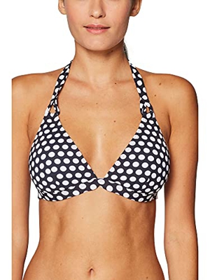 Esprit Crosby Beach Padded Halterne Parte de Arriba de Bikini, Negro (Black 001), 40C para Mujer