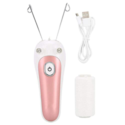 NIDONE Removedor de Pelo eléctrico Cuerpo Threading Facial Epilator con Hilo de algodón Máquina de depilación Facial Facial Rosa características