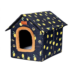 Youmei Casa para Gatos para Exteriores Perrera Cómodo Casa para Mascotas Y Sofá Casa De Mascotas Lavable Suave Y Cálido para Perros, Gatos, Perros, Co en oferta