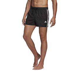adidas 3S CLX SH VSL Swim Trunks, Mens, Black, Small en oferta