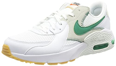 Nike Air MAX Excee, Zapatillas para Correr Mujer, White Green Noise Summit White Sail, 41 EU