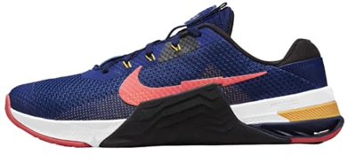 Nike Metcon 7, Zapatillas de ftbol Unisex Adulto, Deep Royal Blue Magic Ember Black White, 42 EU