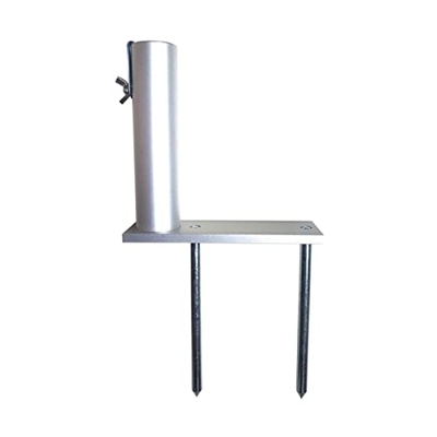 ZHANGWW ZWF Store Paraguas Tierra Espiga Parasol Stand toder Parasol Anclaje Metal al Aire Libre Soporte Playa Insertar Enchufe jardín accessorie Herr