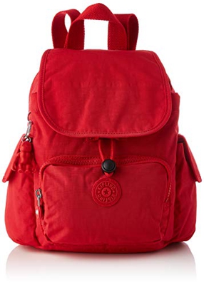 Kipling City Pack Mini, Mochila Adultos Unisex, Red Rouge (Multicolor), Única