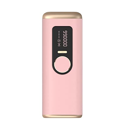LONGRUI Dispositivo de depilación láser, máquina de depilación para Mujeres Flashes y depilación indolora con Sistema de enfriamiento Ice para piernas