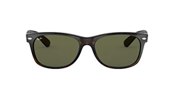 Ray-Ban New Wayfarer Gafas de Sol, Tortoise, 58 para Hombre en oferta