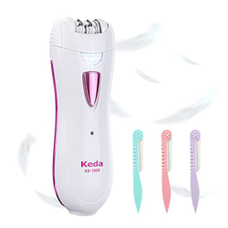 Depiladora Mujer, Depiladora Facial Mujer con Luz LED, Depiladora Electrica Mujer Recargable, Depiladora aptas para Axilas, Piernas y Bikini precio