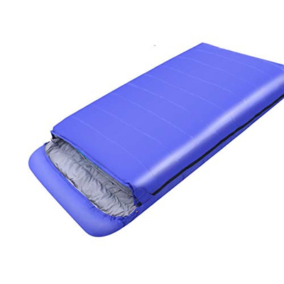 Doble Saco de Dormir Portátil Acampar Ligero y Cálido otoño & Invierno Manta Térmica Equipo Senderismo para Adultos niños Camping Viajar Mochilero,Dar