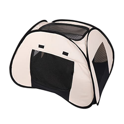 YHWD Casa De La Perrera Plegable, Casetas para Perros Pequenios Puede Ayudar A Las Mascotas A Secarse, Diseño de Cremallera Caseta para Perros Suave Y precio