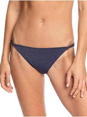Roxy Gorgeous Sea - Braguita de Bikini de Cobertura Moderada - Mujer - M - Azul