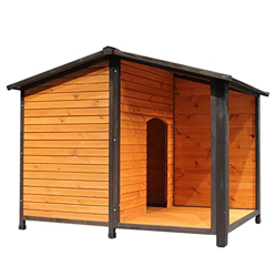 Casetas para perros Madera Maciza para Interiores Y Exteriores Perrera Grande, Mediana Y Pequeña Anticorrosión Y Resistente A La Lluvia Extraíble Y La en oferta