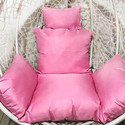 Cojín para Silla Papasan, Cesta Colgante, hamacas, Columpio de ratán, cojín para Asiento, Silla para Huevos, Cuna extraíble, cojín Grueso (V)