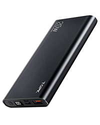 TOPK Power Bank 10000mAh, 20W PD QC 3.0 [2021 Dernier] USB C Cargador portátil batería Externa Pantalla LED Compatible con iPhone 12 11 Pro X XS, Sams precio