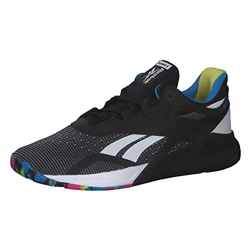 Reebok Nano X, Zapatillas de Deporte Hombre, Negro/HORBLU/CHARTR, 43 EU en oferta