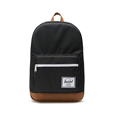 Herschel Pop Quiz Rucksack, 44 cm, 22 L, Black/Tan