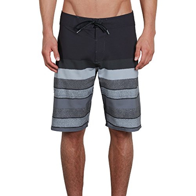Volcom Lido Liney Mod 21 Bañador, Hombre, Negro, 32