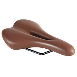 ZHIQIU Cojín de asiento de bicicleta de color transpirable cómodo ajuste para bicicleta de carretera bicicleta de engranaje fijo (marrón hueco) precio