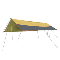 DAGCOT Tienda de Hamaca TARP Hamaca Lluvia Mosca Lona for Acampar Lona con Polos Espesor de Lona con Ojales metálicos mochileros a Prueba de Agua Mult precio
